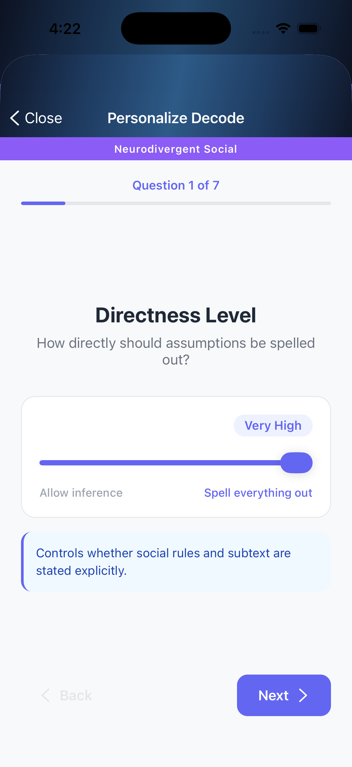 Personalization screenshot 3