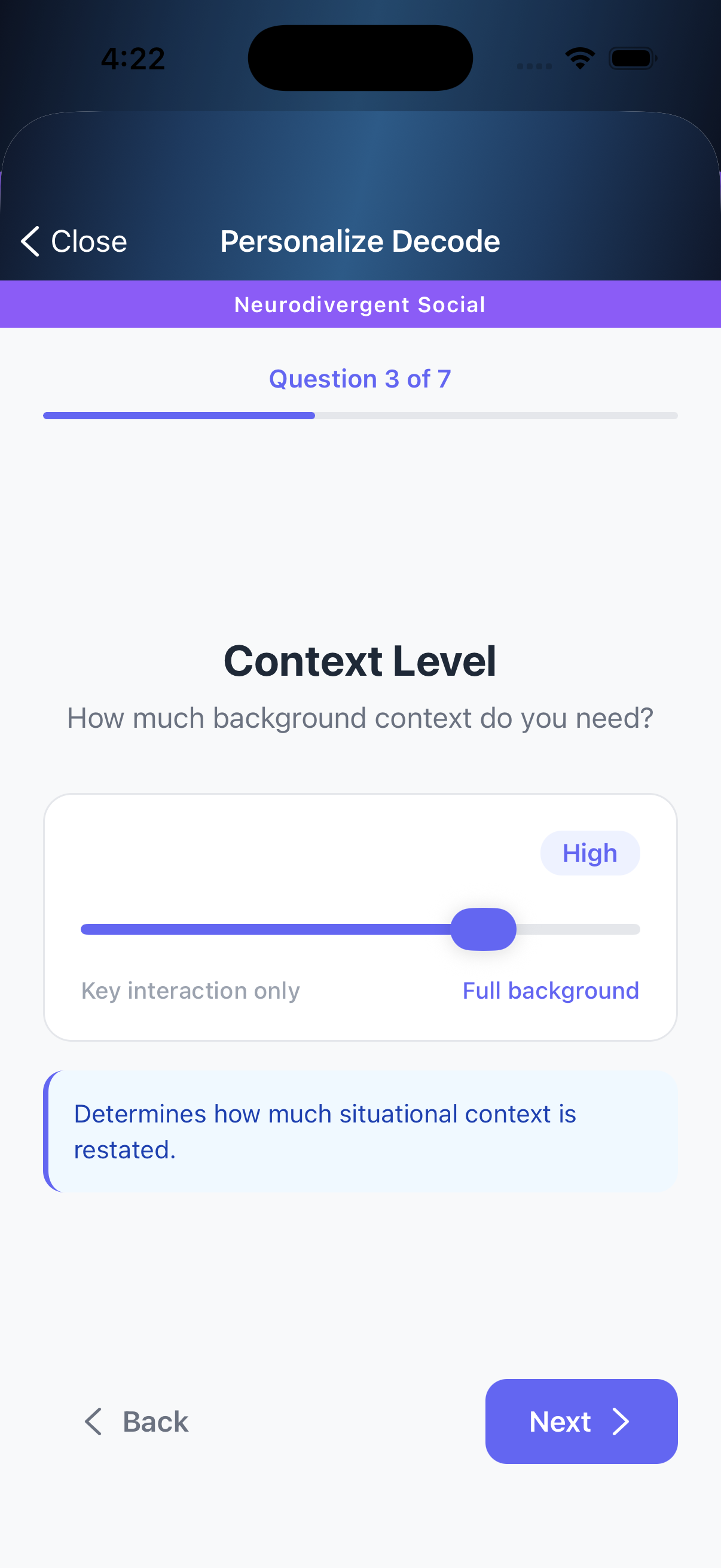 Personalization screenshot 5