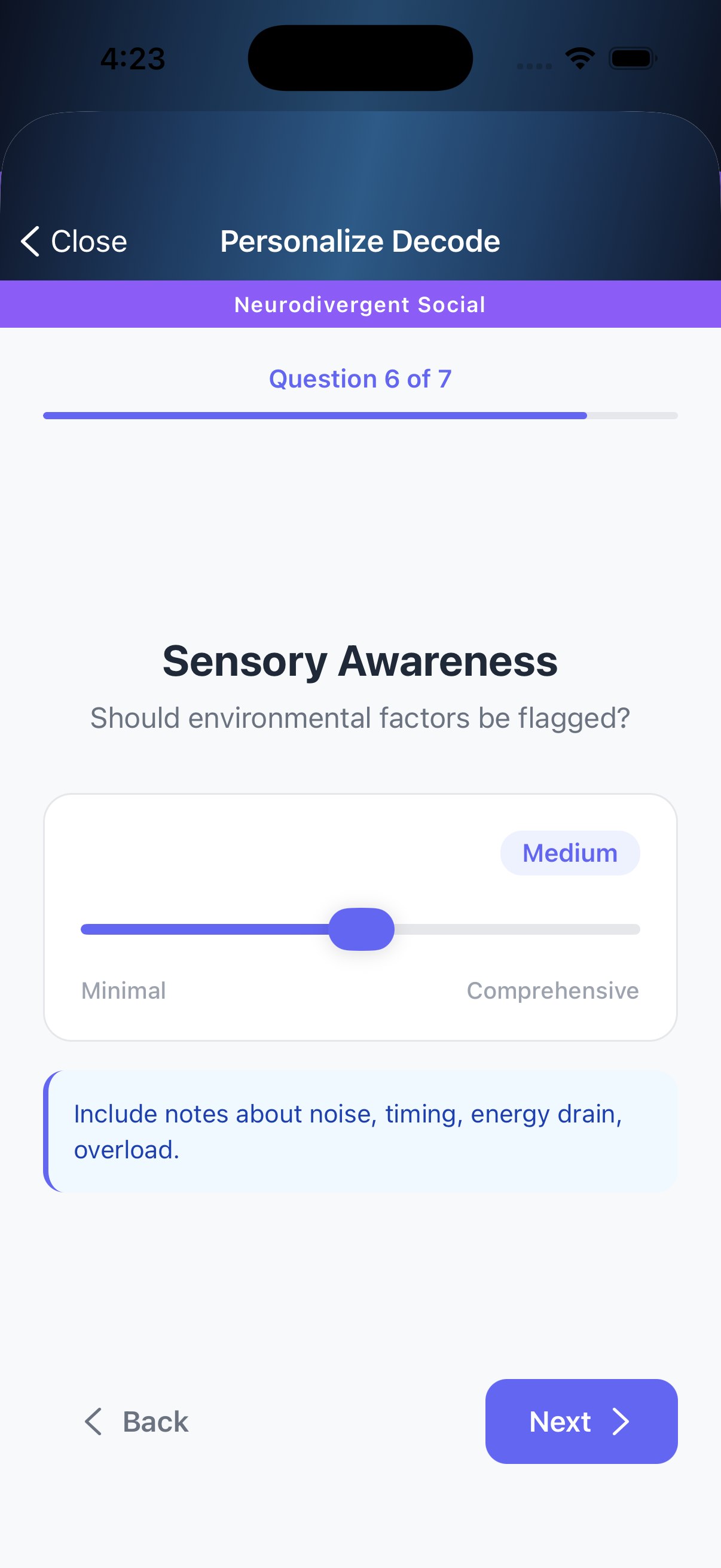 Personalization screenshot 8